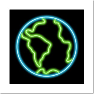 Neon Mother Earth Posters and Art